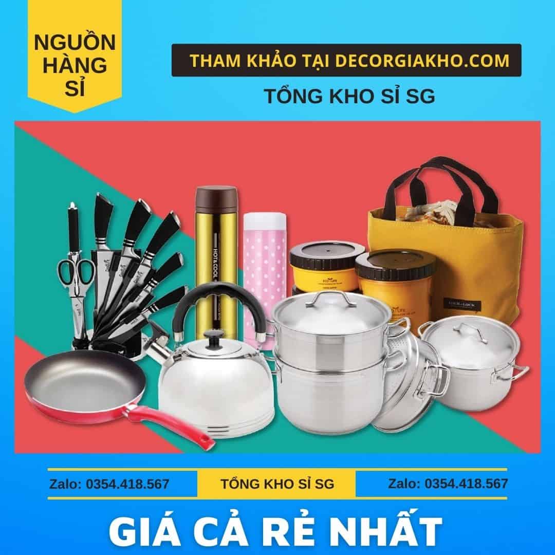 Bí quyết tìm nguồn hàng sỉ đồ gia dụng thông minh top 1
